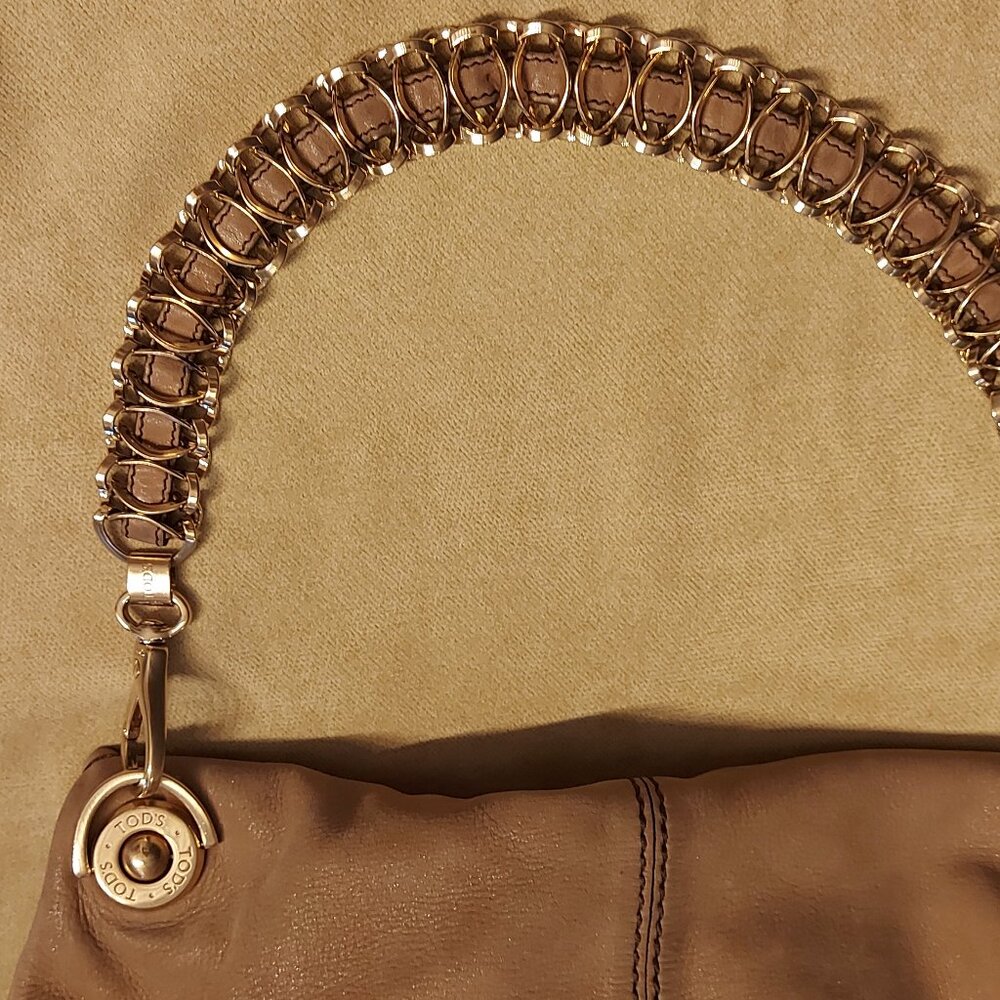 Tod's leather boho bag